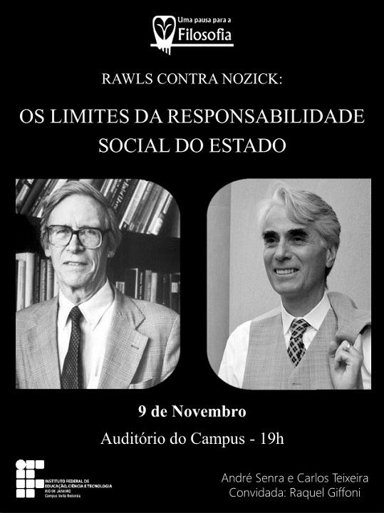 Palestra acontece no dia 09/11, às 19h00, no auditório do campus Volta Redonda