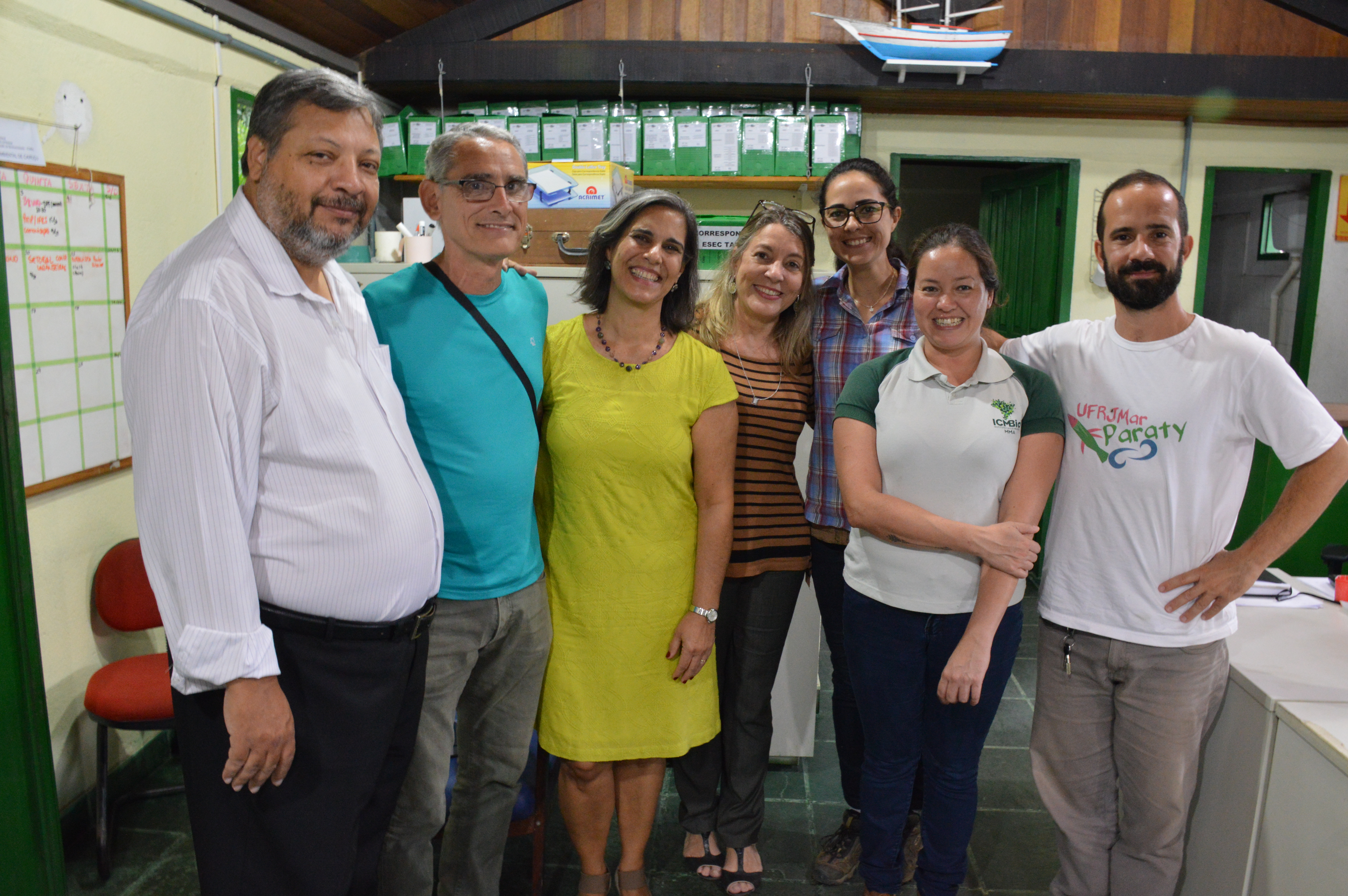 Representantes do IFRJ visitaram a sede da APA Cairuçu, em Paraty